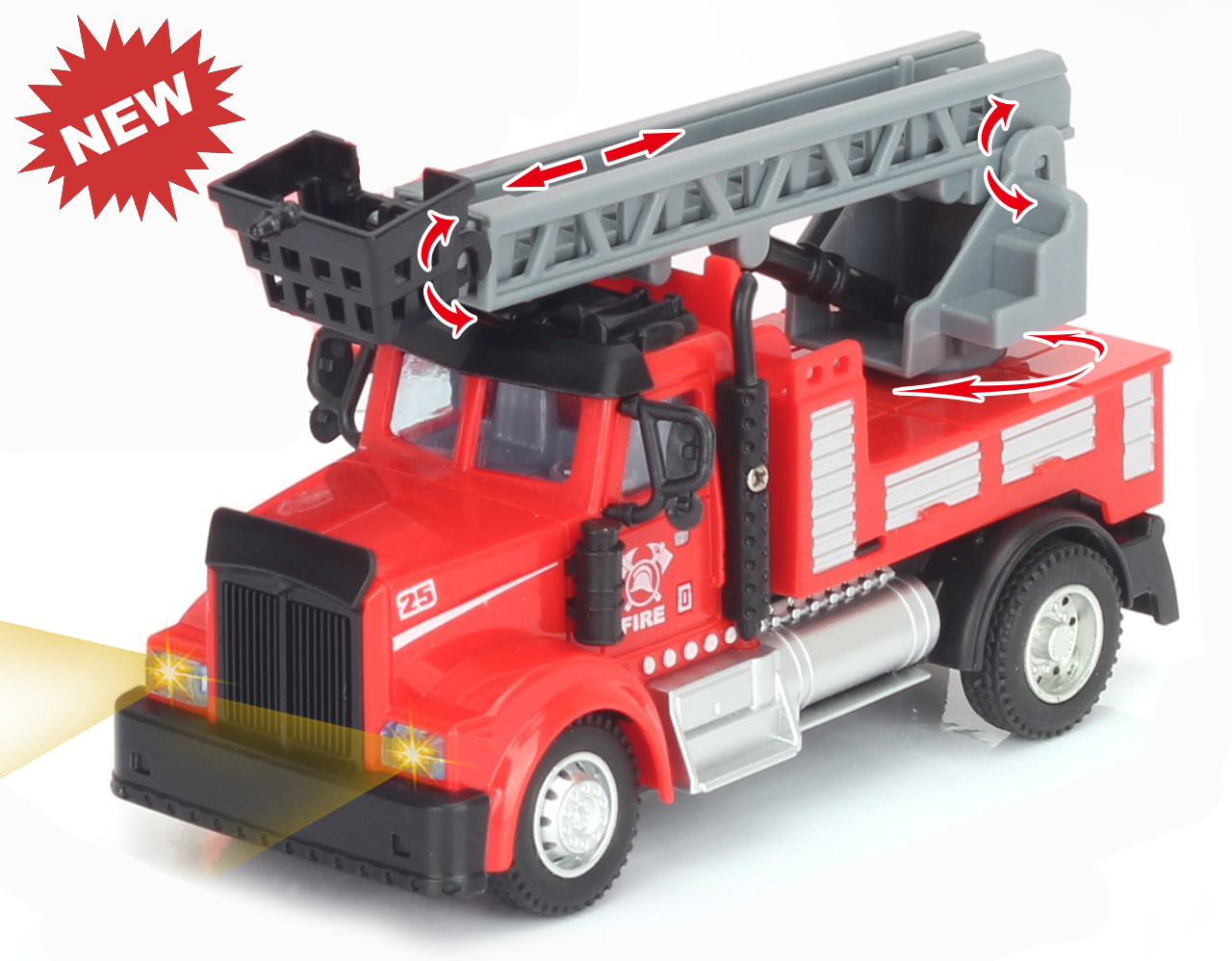 large scale rc fire truck